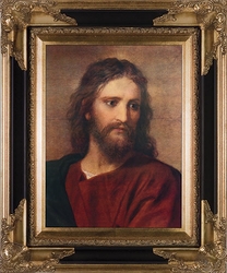 Christ at 33 by Heinrich Hofmann - Framed Christian Art