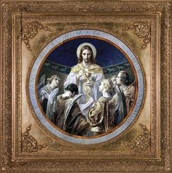 Christ, Bread of Angels - 2 Spandrel Framed Options