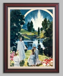 Christ in Heaven - Christian Art - 6 Framed & Unframed Options