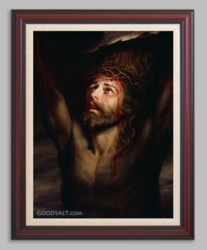 Christ on the Cross Canvas - 6 Framed & Unframed Options