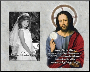 Christ with the Eucharist - Personalized