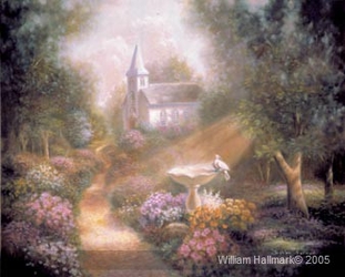 Church in the Wild Wood by William Hallmark - 2  Options Available