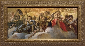Concert of Angels by Giovanni Battista Gaulli - 3 Framed Options