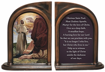 Conversion of St. Paul Bookends