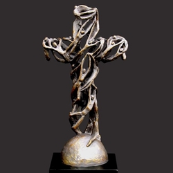 Cross Of Life by Timothy Schmalz - Christian Sculpture