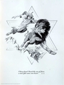 David and the Lion by Norbert McNulty - Unframed Christian Art