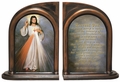 Divine Mercy With Sacred Heart Bookends