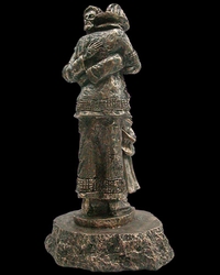 Drawing Strength Christian Art Sculpture by Timothy P. Schmalz
