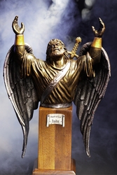 Exalter - Pedestal by Mark Patrick - Christian Art Sculpture