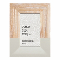 Family Framed Tabletop Christian Home Decor