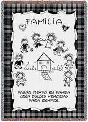 Family Memories Spanish Throw