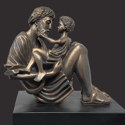 Father Christian Art Sculpture by Timothy P. Schmalz