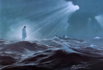 Fear Not For I Am With You by Danny Hahlbohm - Unframed Christian Art