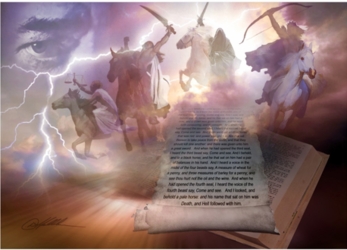 Four Horsemen by Danny Hahlbohm - 5 Unframed Options