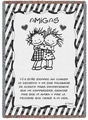 Friends Huggin Spanish Throw Blanket