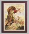 Giant Goliath Topples to the Ground - 6 Framed & Unframed Options