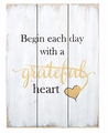 Grateful Heart Wood Pallet Sign