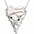 Guard Your Heart Pendant and Chain - Proverbs 4:23