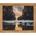 He Leads Me- Framed Christian Wall Decor