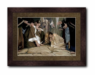 He That is Without Sin by Liz Lemon Swindle - 12 Framed & Unframed Options