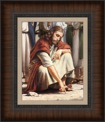 He Who Is Without Sin by Jeff Ward - 3 Framed Options