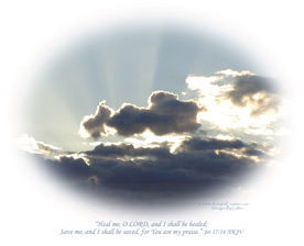 "Heal and Save" Christian Photography - Unframed Christian Art