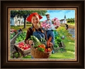 Healthy Living Garden Harvest by Lars Justinen - 28 Framed & Unframed Options
