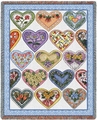 Hearts To You Tapestry Throw