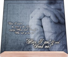 Here I Am Lord Bible Stand