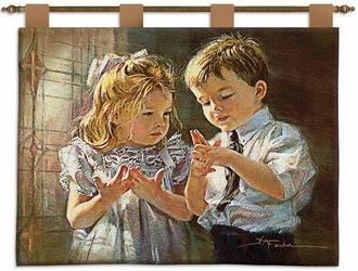 Here Is the Church Religious Wall Hanging 
