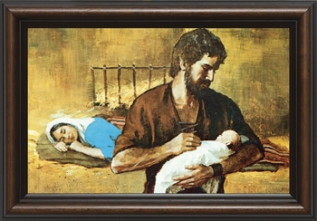 Holy Family - Christian Art - 4 Framed Options