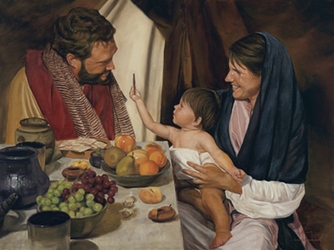Holy Family by Jason Jenicke - 2 Unframed Options