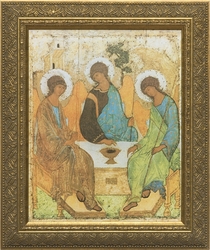 Holy Trinity Angels - 3 Framed Christian Art Options