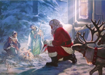 Homage by Danny Hahlbohm Christmas Art - 5 Unframed Options