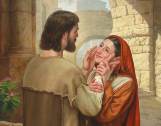 I Will Wipe Away All Your Tears (Cropped) by Howard Lyon - 4 Unframed Options