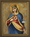 Immaculate Heart - Framed Christian Art