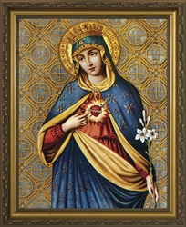 Immaculate Heart - Framed Christian Art