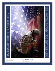 In Gratitude Of Service by Danny Hahlbohm - Unframed Christian Art