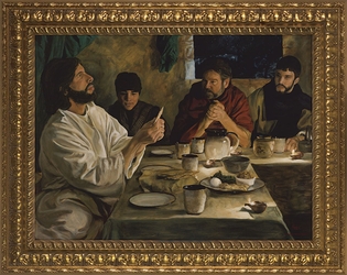 Institution of the Eucharist by Jason Jenicke - 2 Framed Options