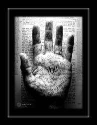 "Isaiah XLIX 16" by Sevenapples - Framed Christian Art 