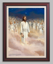 Jesus and the Angels - 6 Framed & Unframed Options