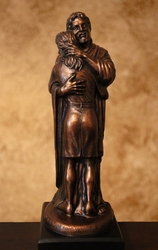 Jesus Embracing Woman by Niels Andersen