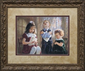 Jesus Loves Me by Kathryn Fincher - 4 Framed & Unframed Options
