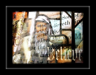 "John XVI 27" by Sevenapples - Framed Christian Art 