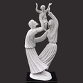 Joy Of The Family Christian Art Sculpture by Timothy P. Schmalz