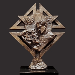 Knights Of Columbus Sculpture by Timothy P. Schmalz