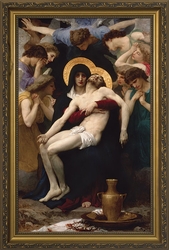 La Pieta ( Gold Museum Frame) - 3 Framed Options