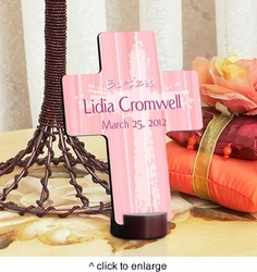 Light Of God - Pint Personalized Baptismal Cross