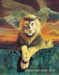 Lion of Judah by William Hallmark - 5 Unframed Options