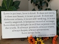 Love Is Patient, Love Is Kind Christian Wall Decor